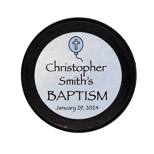 Baptism Hockey Puck Keepsake Gift For Boy or Girl - Godparent Gift - Godfather Gift - Godmother Gift - Nursery Hockey Puck